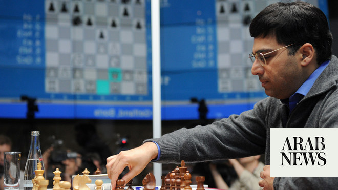 World champion Viswanathan Anand from India contemplates his next