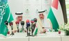 Saudi aid chief, Palestinian health minister meet to discuss Gaza