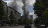 Russian missiles kill 37 in Ukraine, gut Kyiv children’s hospital