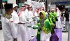 Hajj pilgrims depart from Madinah’s Prince Mohammed bin Abdulaziz International Airport on Sunday evening. (SPA)