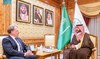 Saudi defense minister meets with French ambassador to Kingdom in Riyadh