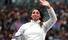 Egyptian fencer competes at Olympic while seven months pregnant