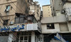 A view shows damage after what security sources said was a strike on Beirut’s southern suburbs, Lebanon on July 30, 2024. 