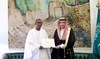 Saudi Arabia’s King Salman received a written message from the President of Senegal Bassirou Diomaye Faye on Tuesday. (SPA)