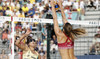 Brazilians smash beach volleyball opponents in Olympic march