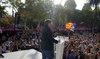 Fugitive Catalan separatist leader says would not surrender