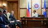 Philippine’s President Ferdinand Marcos Jr. meets with a delegation from the Emirates Nuclear Energy Corporation.