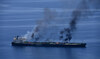 Greek-flagged oil tanker appears to be leaking oil, Pentagon says