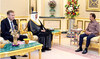 Sultan of Brunei receives Islamic Development Bank president