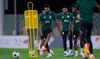 Saudi national team trains ahead of Asian, World Cup qualifiers