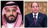 Saudi Crown Prince Mohammed bin Salman and Egyptian President Abdel Fattah El-Sisi. (File/SPA/AFP)