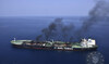 Salvagers abandon effort to tow burning oil tanker in Red Sea targeted by Houthis