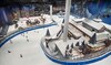 World’s largest indoor ski resort opens in Shanghai as China logs hottest month