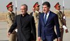 Iran president arrives in Iraqi Kurdistan on day two of visit