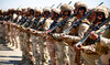 Iraqi soldiers from the new 'desert battalion' special forces take part in a graduation ceremony in Anbar west of Baghdad. (AFP)