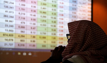 A Saudi trader monitors stocks at the Saudi stock market in Riyadh, Saudi Arabia. (REUTERS file photo)