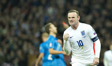 Captain Wayne Rooney in 100th England appearance