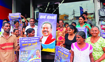 Rajapaksa seeks re-election in snap polls