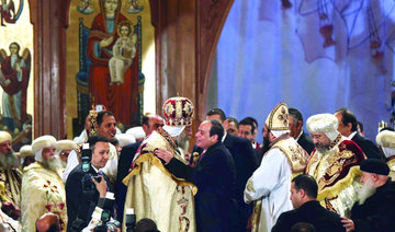 El-Sissi pays surprise Coptic Christmas visit