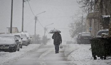 Heavy snowstorm descends on parts of Mideast