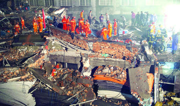 12 dead in China factory collapse