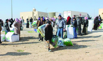 Kingdom gives over 5,000 blankets to Syrian refugees