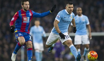 Aguero double sends Man City back to top