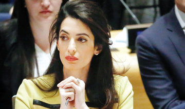 Amal talks Daesh at UN, media focuses on baby bump instead