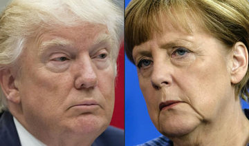 Prudent Merkel meets unpredictable Trump amid tense ties