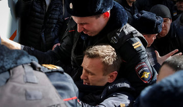 Russian opposition leader arrested amid wave of anti-corruption protests