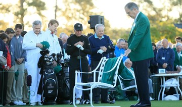 A somber tribute to Arnold Palmer as Masters begins