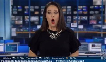 Australian anchor caught doing nails on live TV in viral news blooper