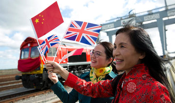 Freight train begins 7,500-mile UK-China journey