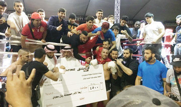 Moroccan fighter wins World Champion Kickboxing Challenge in Riyadh