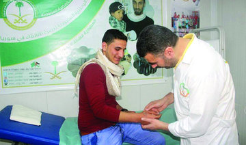 Saudi clinics treat 3,363 Syrian refugees in Zaatari camp in 225th week