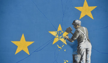 Banksy claims new Brexit wall art in UK’s Dover