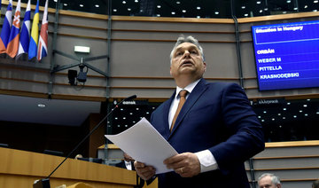 European Parliament raps Hungary on rights, eyes sanctions process