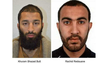 British police name two London attackers, say one previously known to them