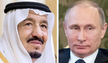 King Salman receives call from Russia’s Putin