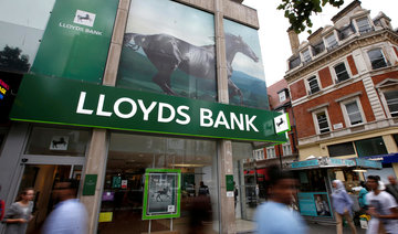 Britain’s Lloyds bank says it has stopped trading Qatari riyals