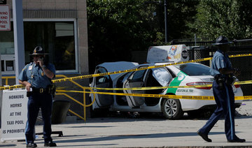 10 injured as taxi strikes pedestrians in US airport