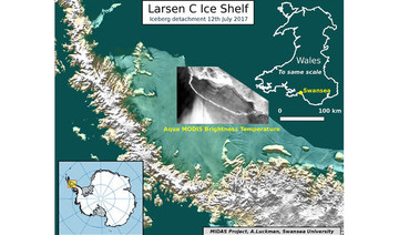 Trillion-ton iceberg breaks off Antarctica