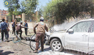 Shells hit Russian Embassy in Syrian capital