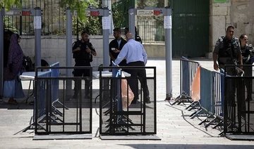 Israel dismantles metal detectors from key Jerusalem shrine