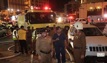 Fire breaks out in 15-story Makkah hotel, 600 pilgrims evacuated