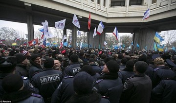 Crimean Tatar leader jailed for stirring anti-Russia protests