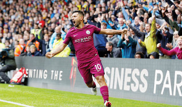 Six-goal City goes top, Liverpool held by Burnley