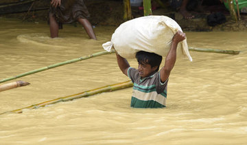 Bangladesh Army steps up as refugees suffer heavy rain