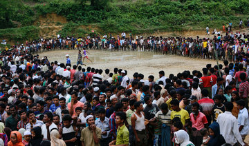 Myanmar protesters try to block aid shipment to Muslim Rohingya