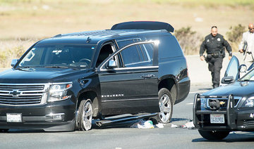 Suspect shot in standoff with officers on California freeway